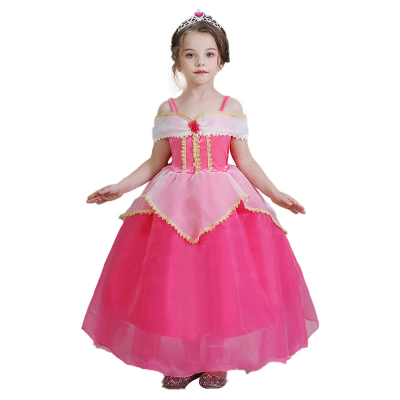 Elegant Princess Sofia Dress Costume Princess Dress Cosplay Baby Girl Fancy Halloween Elsa Kid Dress Party