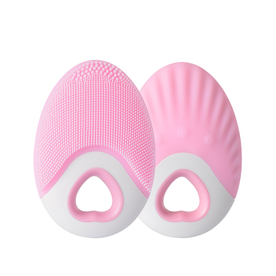 Hot selling Wireless Charging Smart Beauty Equipment Silicone Facial Cleansing Brush for Beauty Face