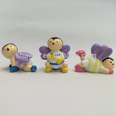 Lovely Handmade Cartoon Bees Figurine Resin Crafts For Decoration